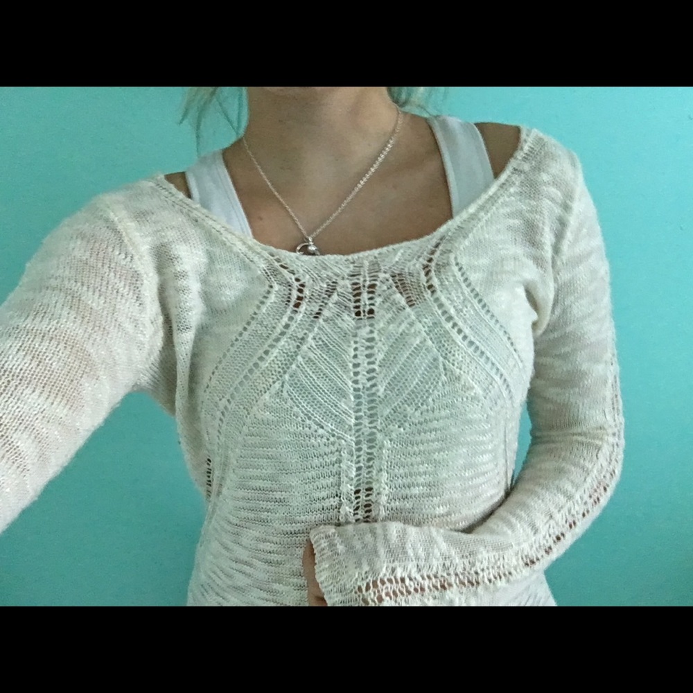 White sweater